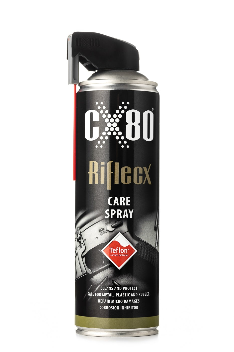 RifleCX Care Spray mit Teflon – Waffen-Konservierungsspray