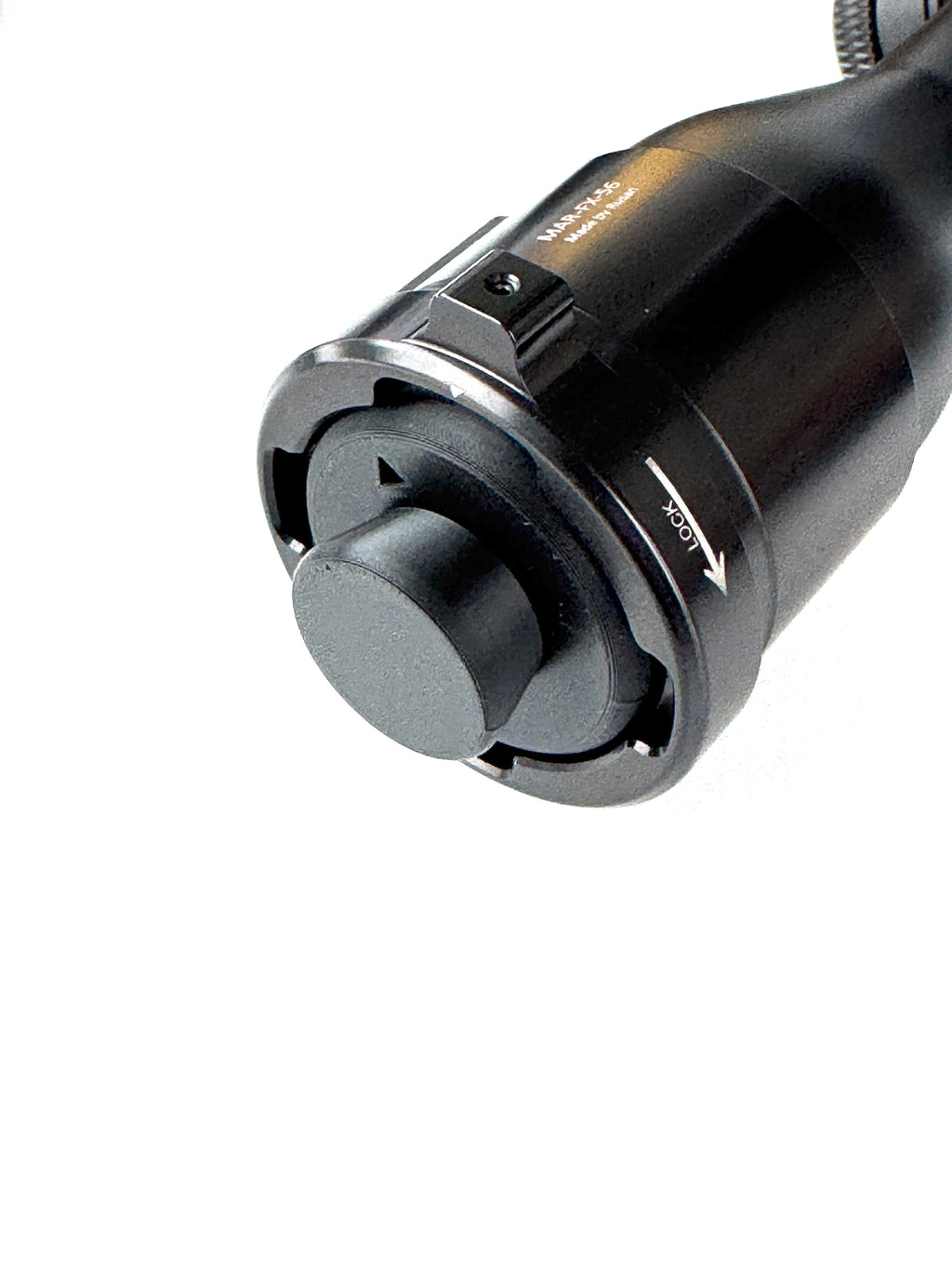 Abdeckkappe für Zielfernrohr mit Rusan Modular Adapter