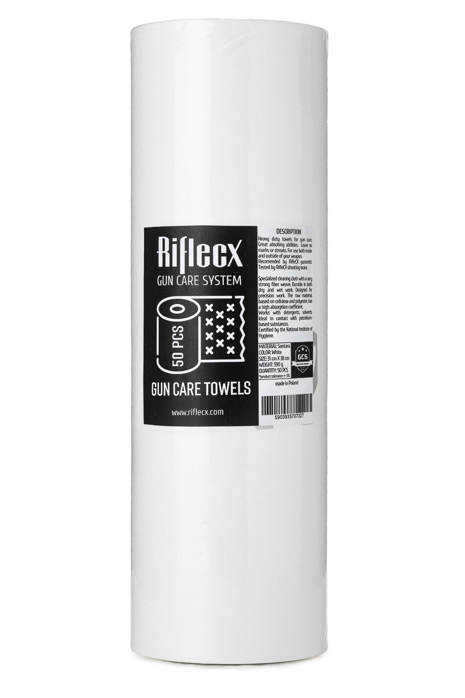 RifleCX Gun Care Towels – Reinigungstücher (50 Stück)