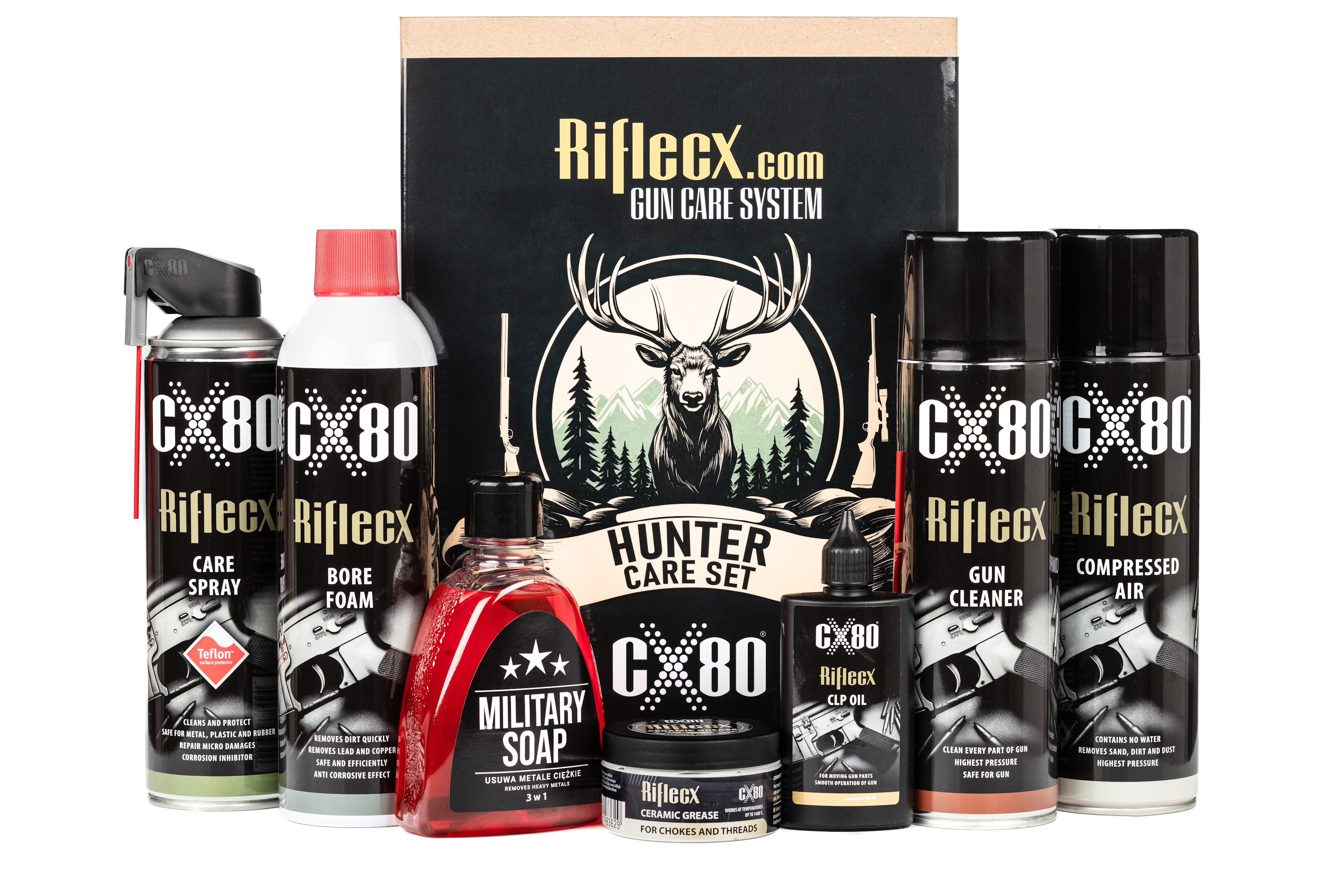 RifleCX Hunter Care Set – Jäger-Pflegeset