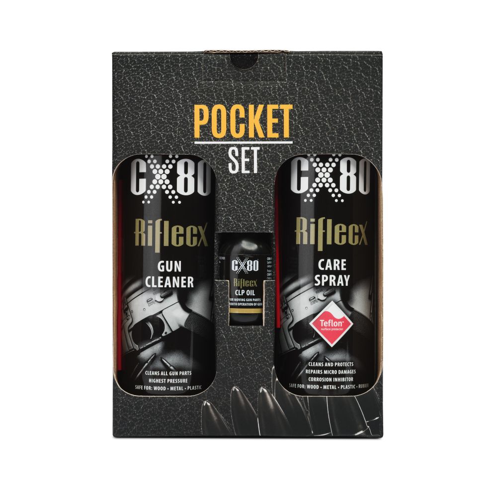 RifleCX Pocket Set – Kompaktes Waffen-Pflegeset
