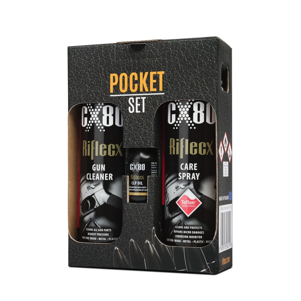 RifleCX Pocket Set – Kompaktes Waffen-Pflegeset