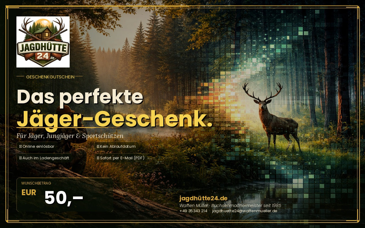 Jagdhütte24 – Geschenkgutschein